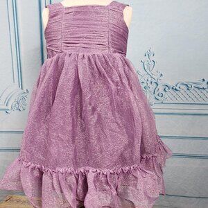 Cherokee Purple Shimmery Sparkle Dress Like New (5T)